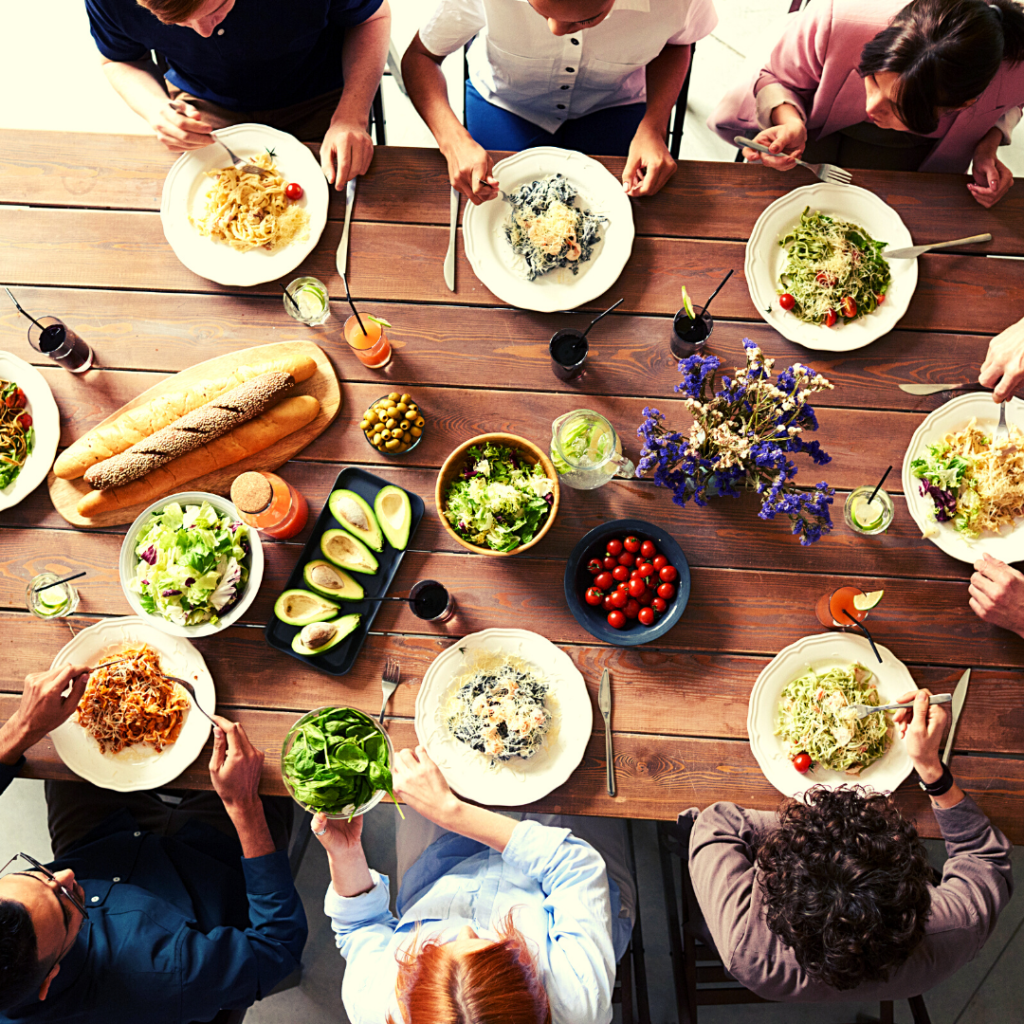 Eating with moderation